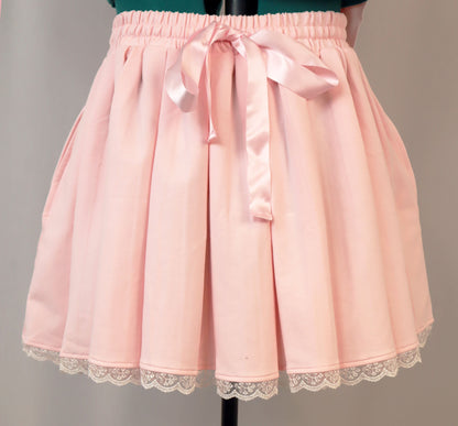 Cyanide Pleated Skirt - Pink